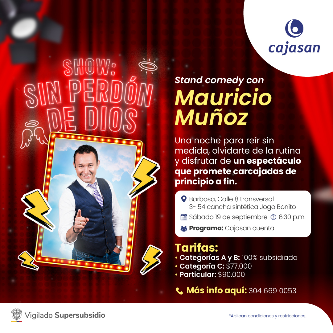 Cajasan Cuenta Mauricio Muñoz