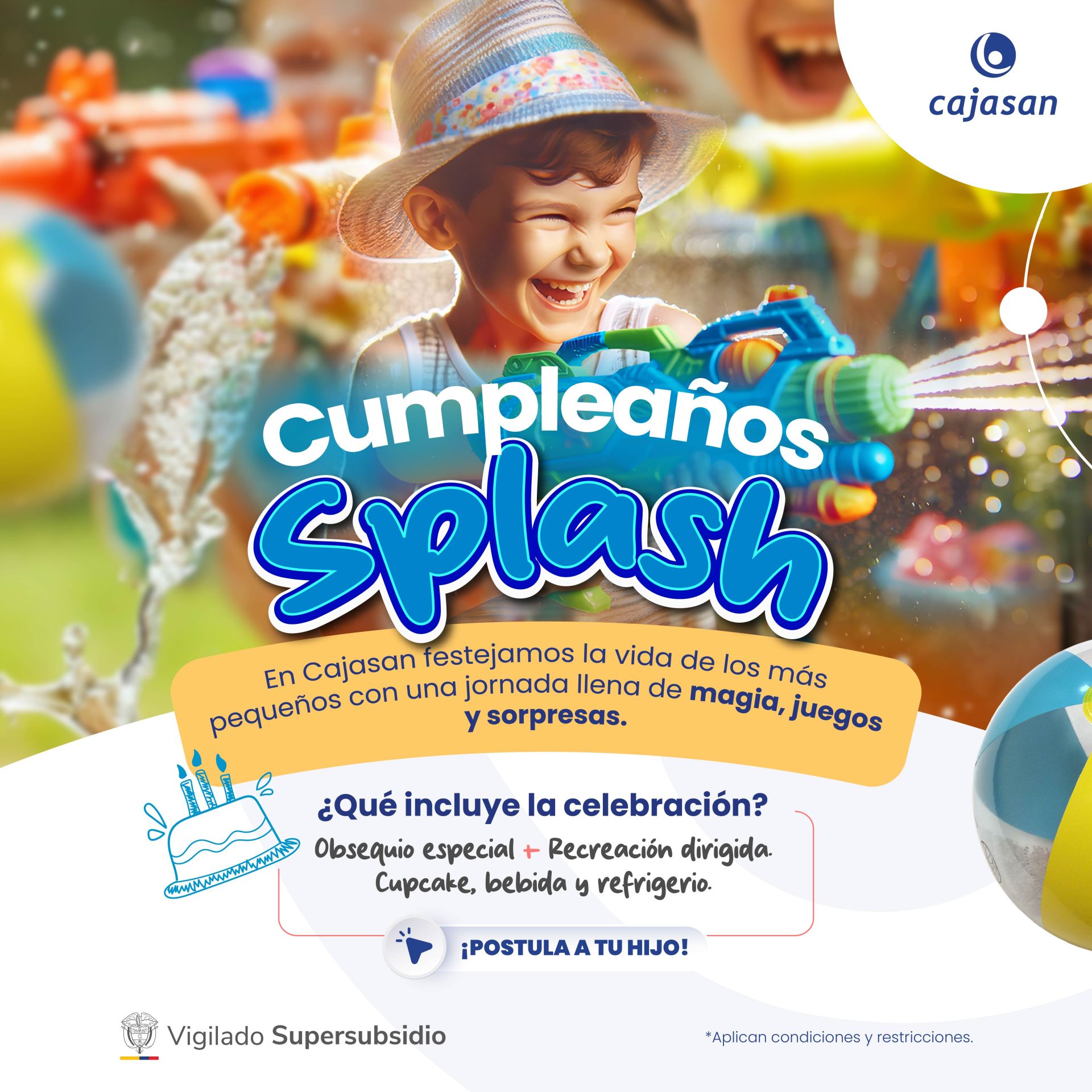 Cumpleaños Splash