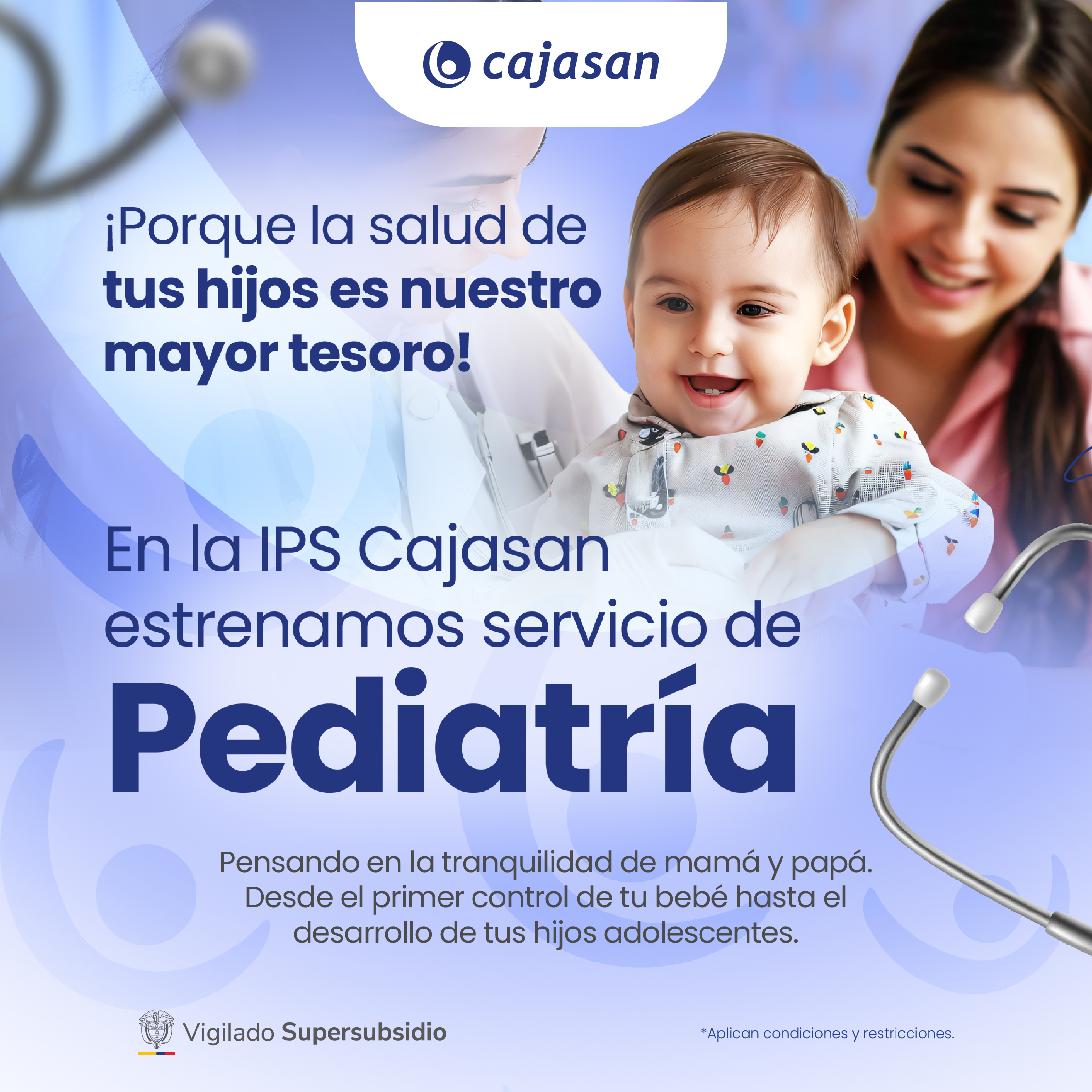 Banner del evento:Pediatría en IPS Cajasan