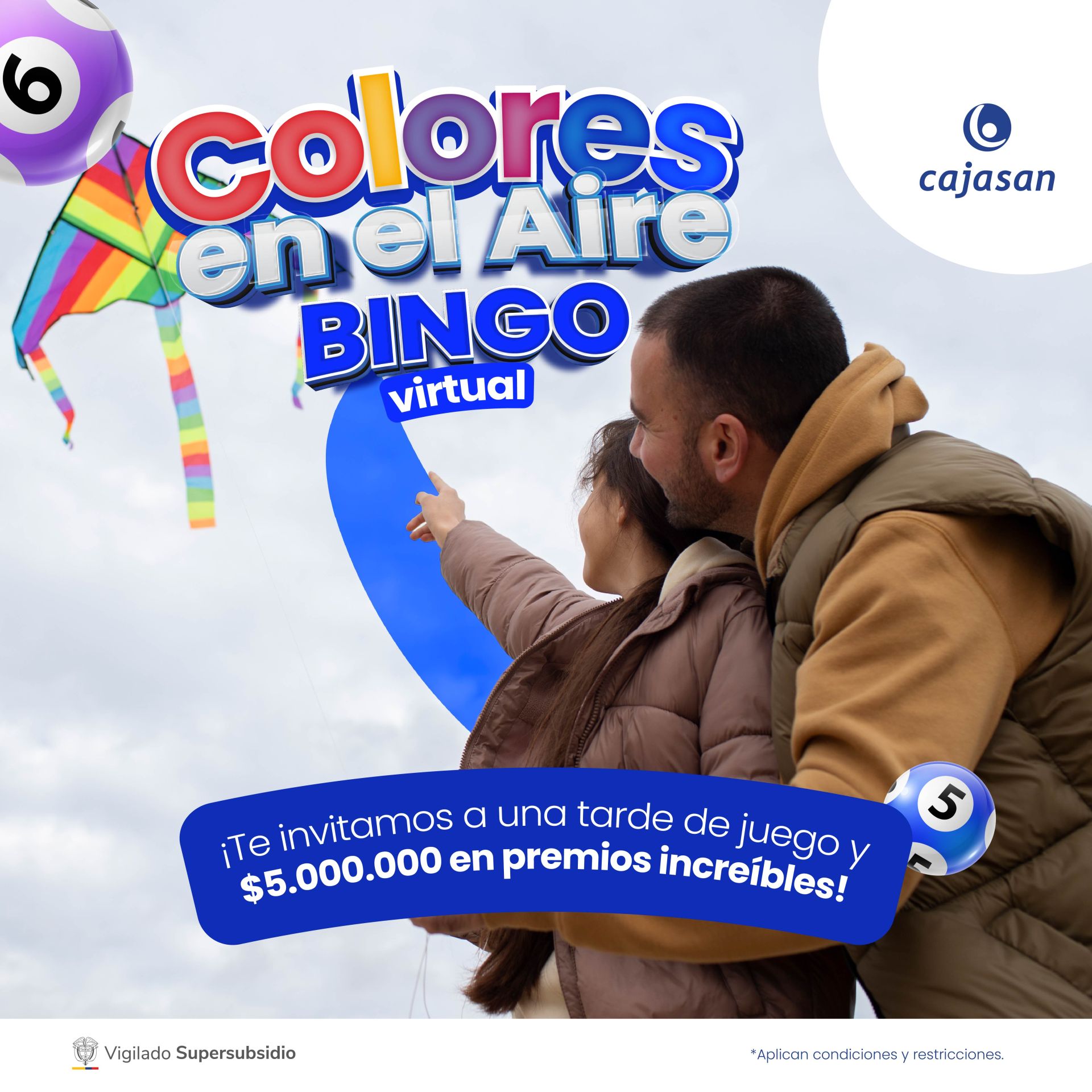 Bingo Virtual Cajasan Agosto
