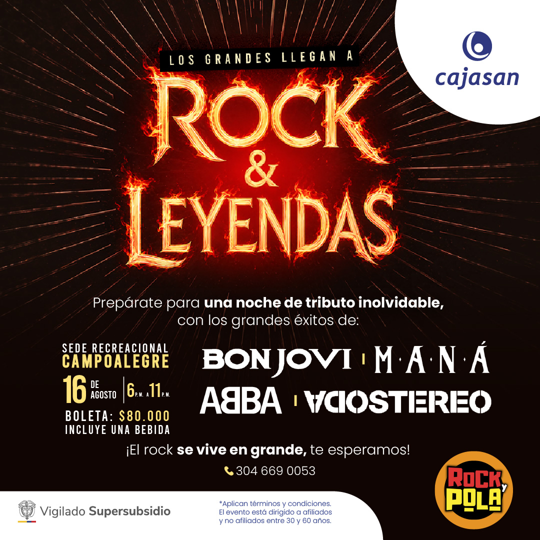ROCK & LEYENDAS en Campoalegre