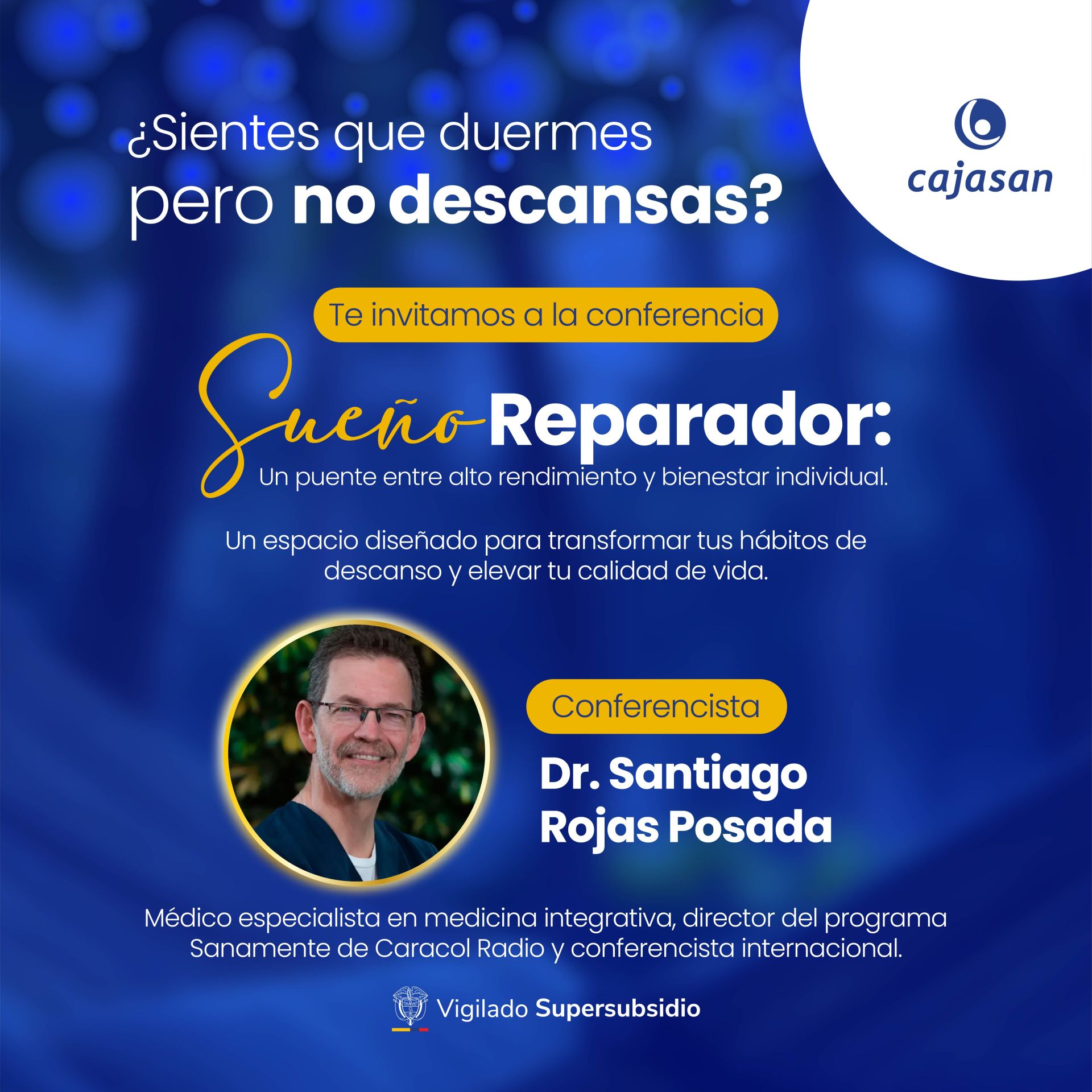 Conferencia Sueño Reparador