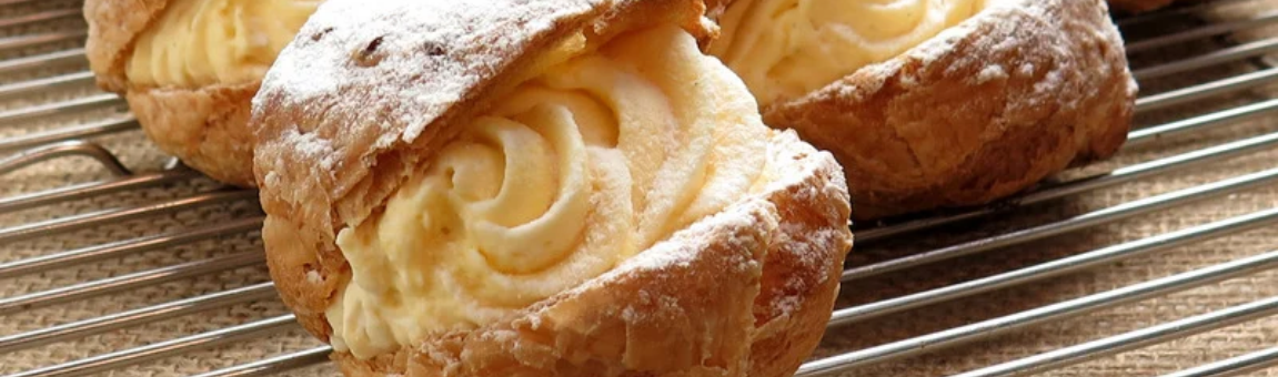 Pasta choux: profiteroles y eclairs
