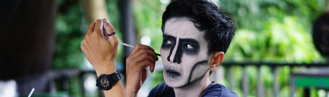 El arte en maquillaje (hallowen)