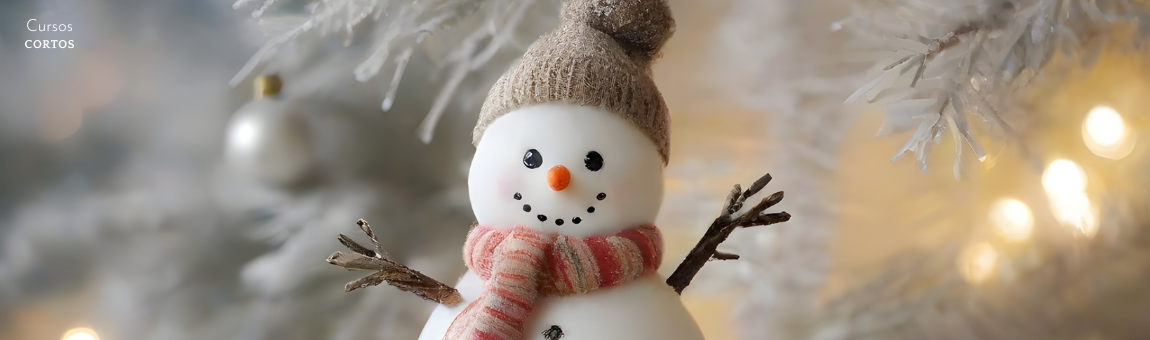 Muñeco de nieve luminoso navideño