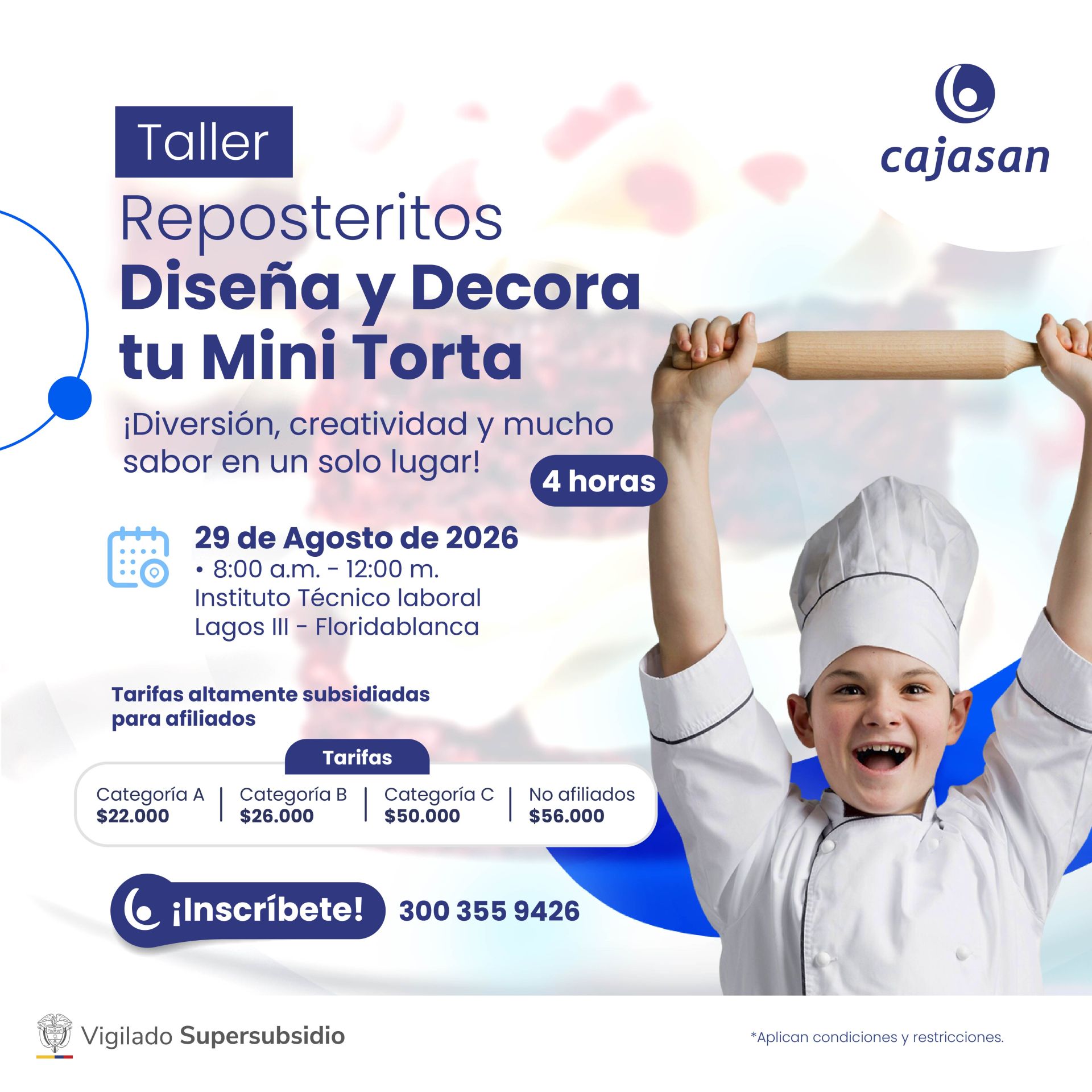 Reposteritos: Diseña y Decora tu Mini Torta