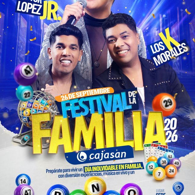 Celebra con Cajasan el festival de la Familia