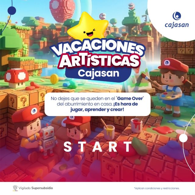 Vacaciones Artísticas Cajasan 2026