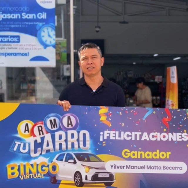 Docente santandereano se lleva el carro 0 kilómetros del Supermercado Cajasan