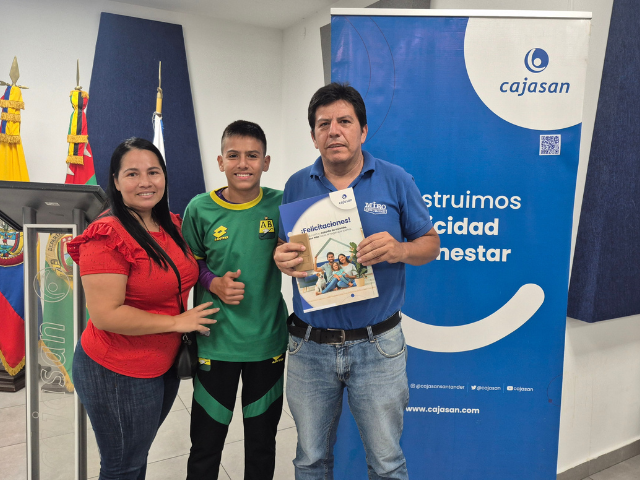 Entrega de subsidio de vivienda Cajasan