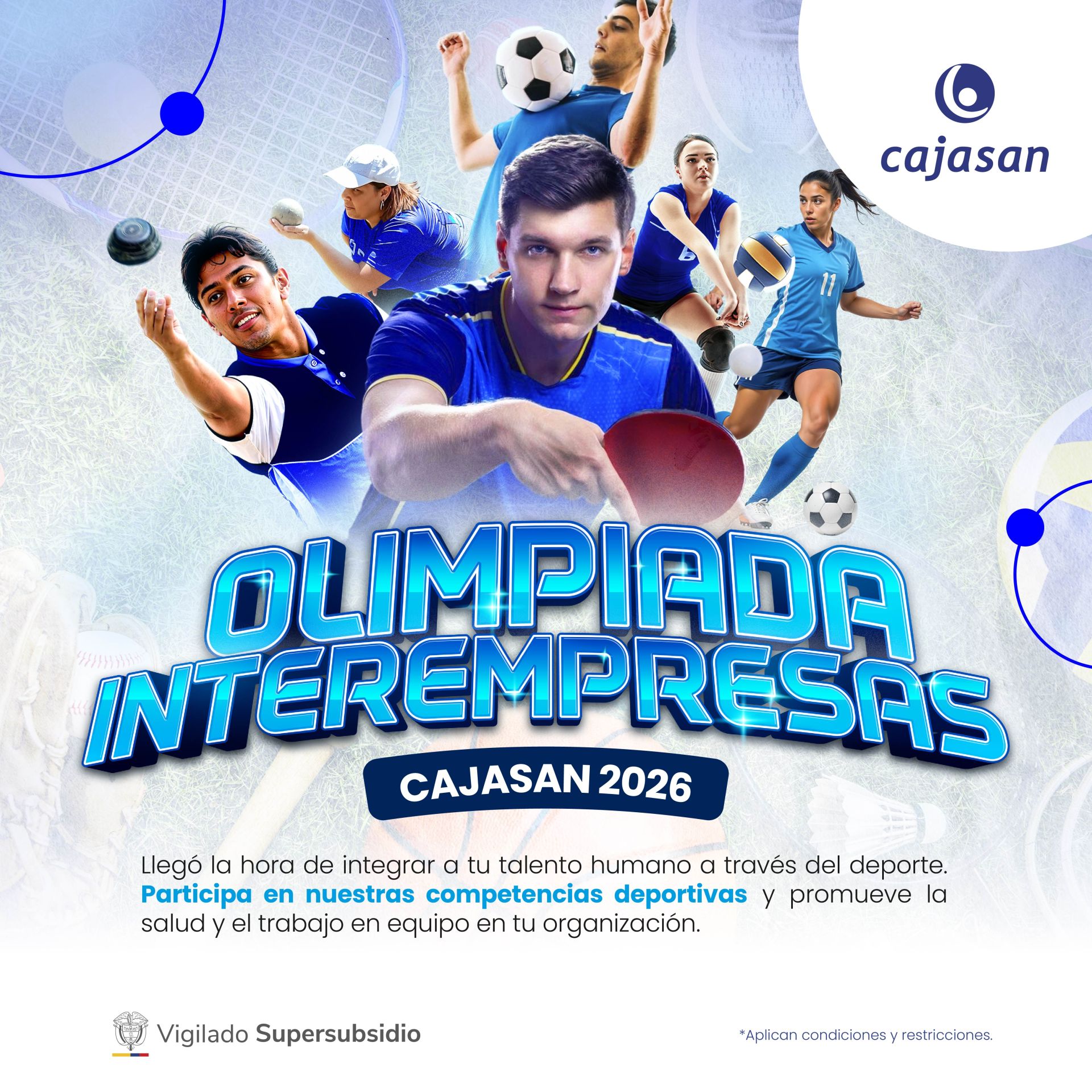 Olimpiada Interempresas Cajasan 2026