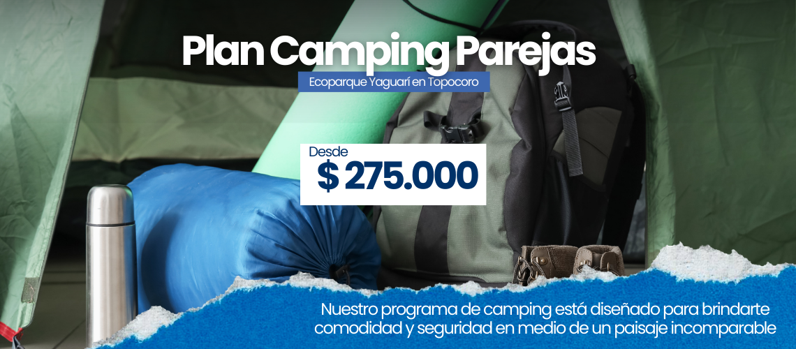 Banner con información sobre la pasadía a Topocoro