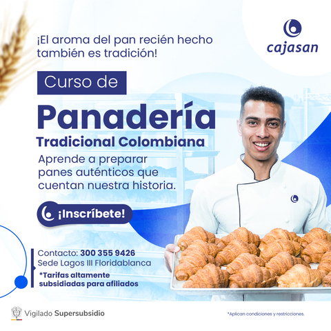 Curso de Panadería Tradicional Colombiana