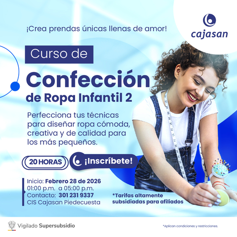 Curso de Confección de Ropa Infantil