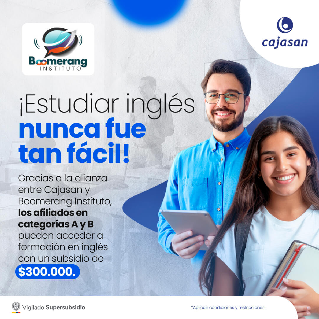 Estudia inglés en Boomerang Instituto