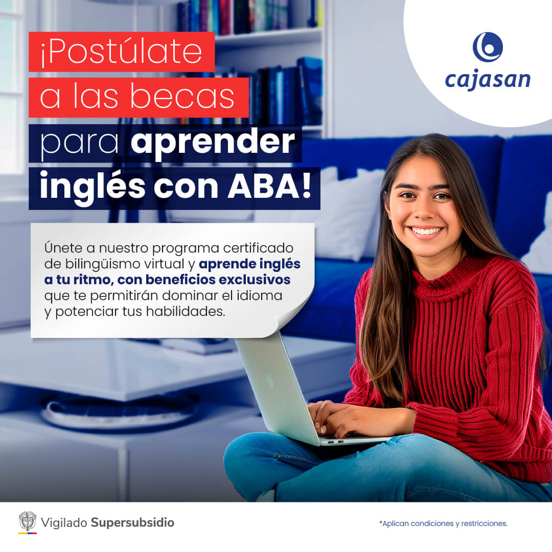 ¡Postúlate a las becas para aprender Ingés con ABA!