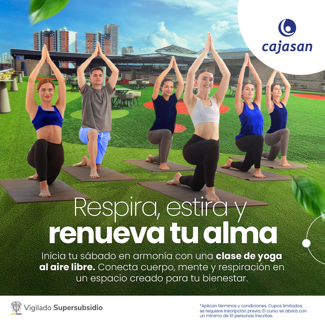 Clases de yoga al aire libre