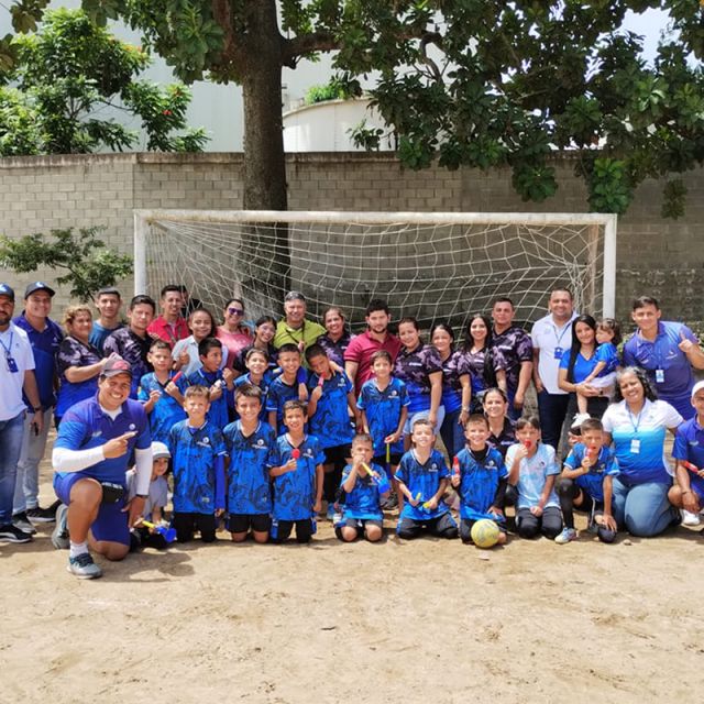 Fotografia del equipo de futbol