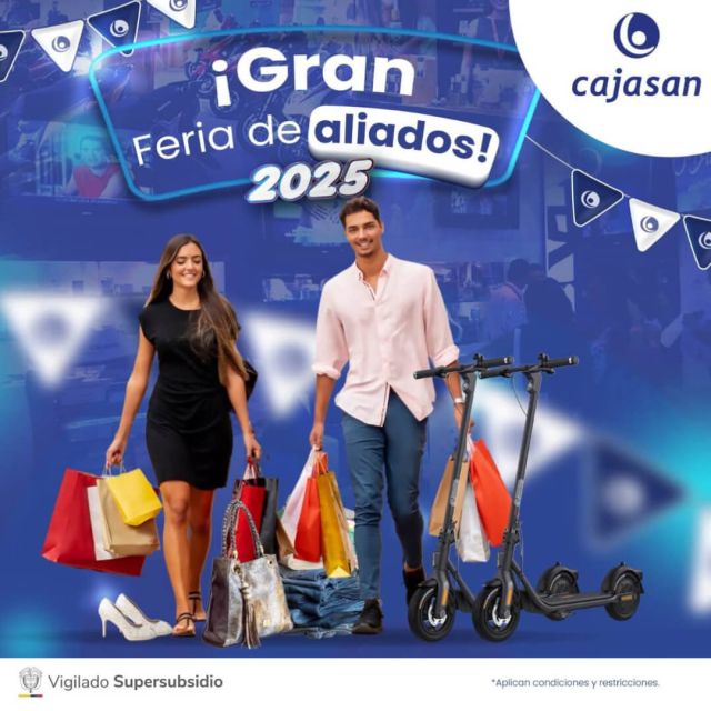 Gran Feria de Aliados Cajasan 2025: descuentos y beneficios para afiliados