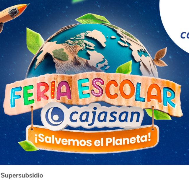 imagen feria escolar cajasan 2025