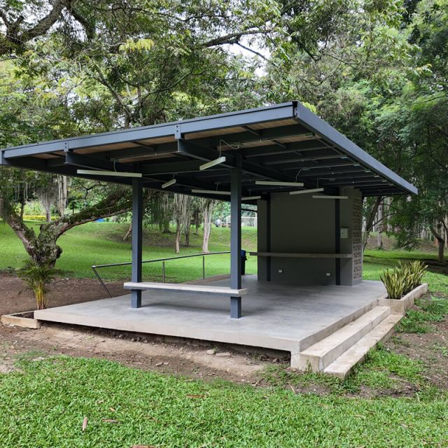Nuevo kiosco en Campoalegre, Cajasan: infraestructura renovada para el bienestar y disfrute de las familias santandereanas
