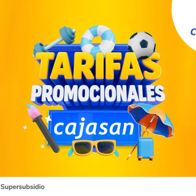 Tarifas promocionales Cajasan en recreación, deportes y vacaciones