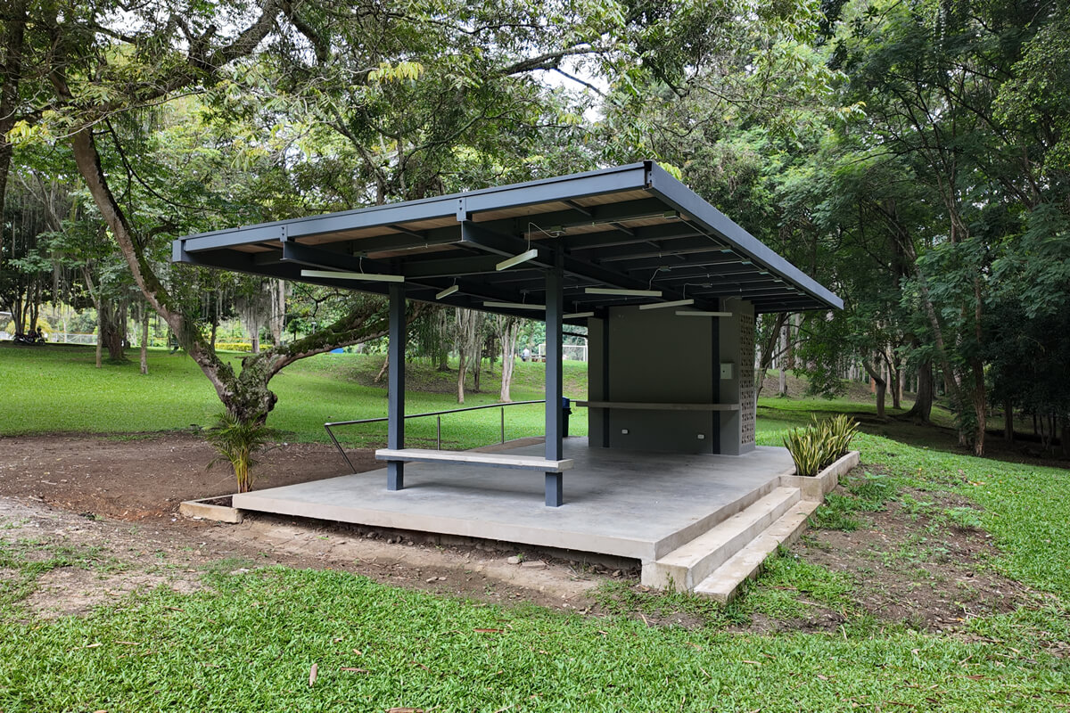 Nuevo kiosco en Campoalegre, Cajasan: infraestructura renovada para el bienestar y disfrute de las familias santandereanas