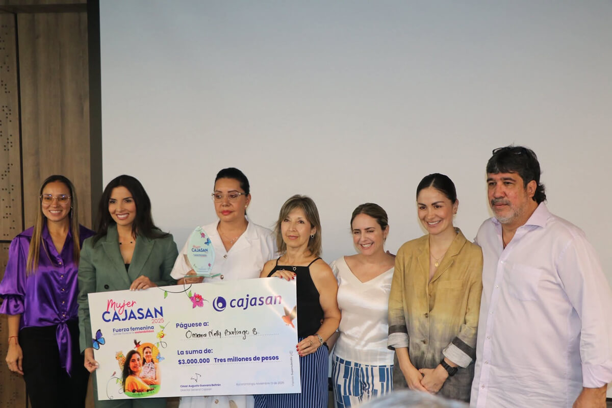 Reconocimiento Mujer Cajasan 2025: celebrando la fuerza femenina