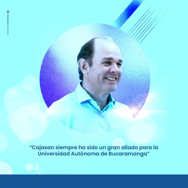 Imagen en referencia a la alianza entre cajasan y la universidad Autónoma de Bucaramanga