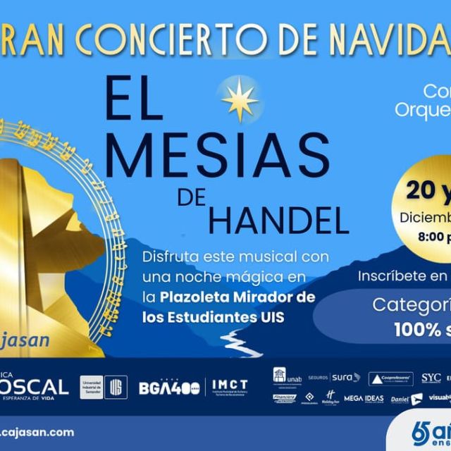 Anuncio publicitario sobre concierto