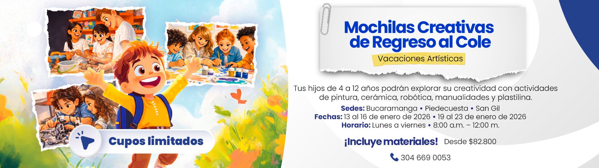 Vacaciones recreativas Cajasan