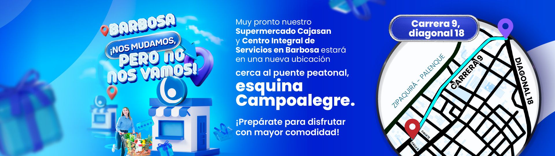 Barbosa, Nos mudamos