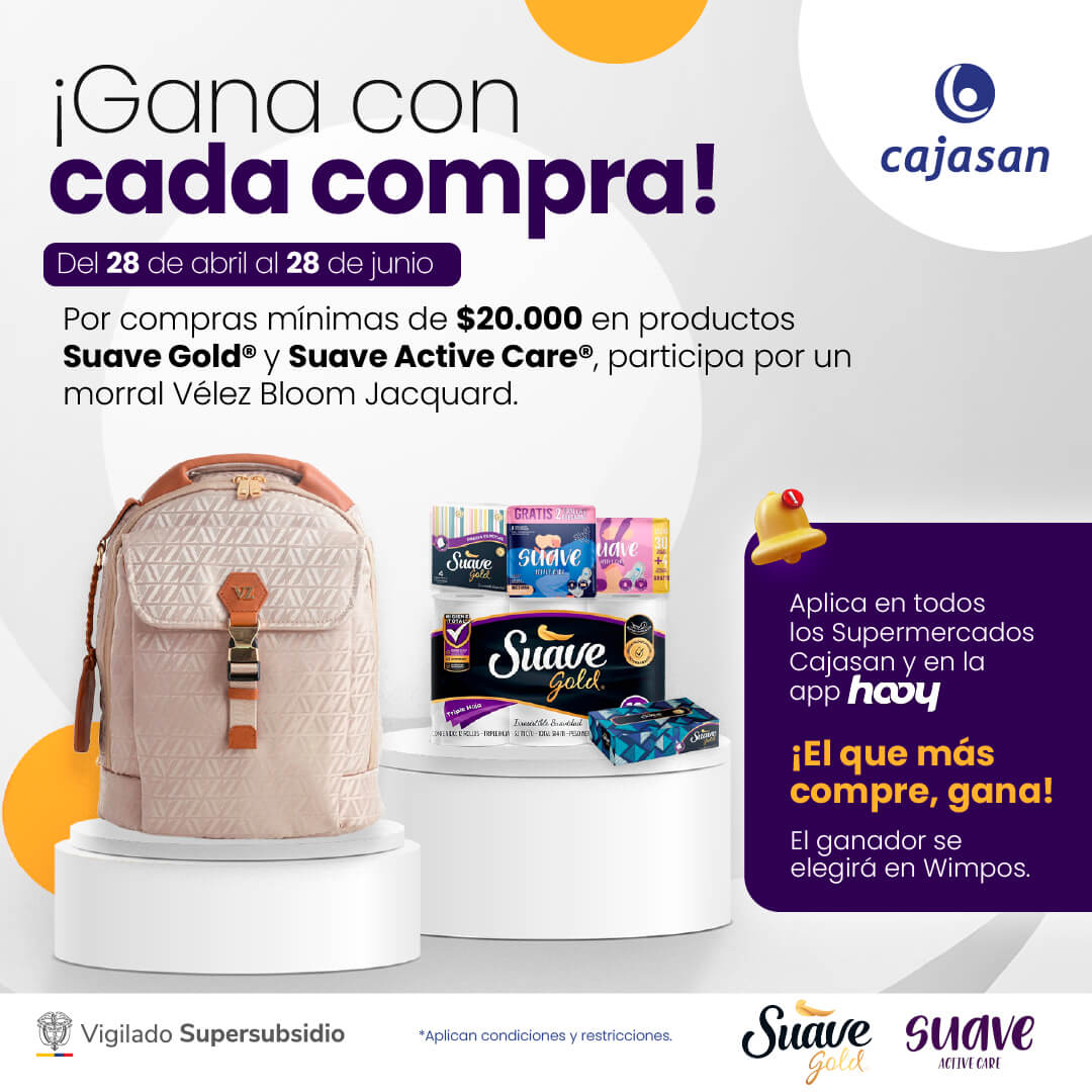 imagen de gana con compas en suave gold y suave active care