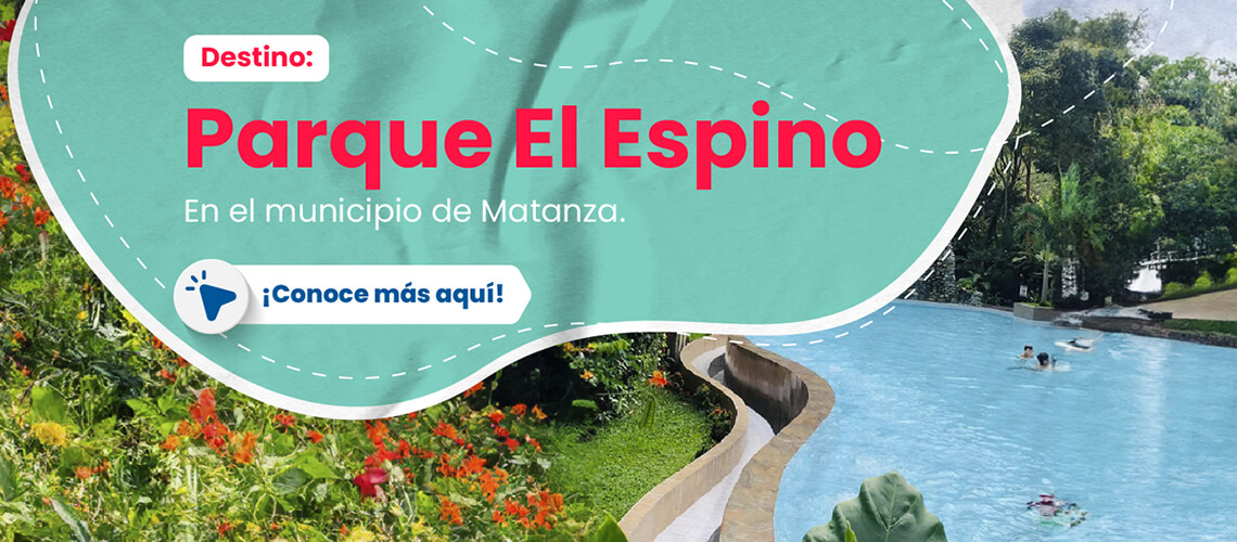 Banner promocionando la pasadía a Ecoparque El Espino